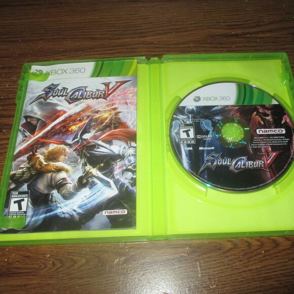 Soul Calibur V (Microsoft Xbox 360, 2012) with English / French manual - Picture 2 of 3